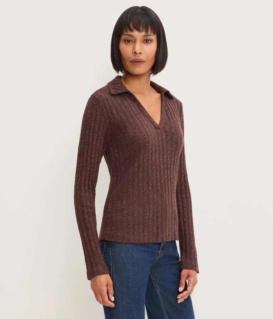 Liyah Collard Top