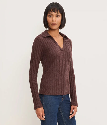 Liyah Collard Top