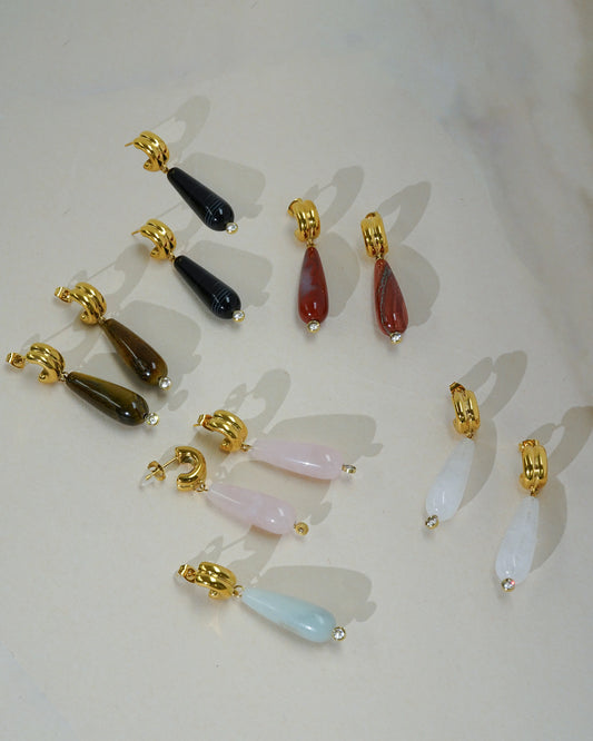 Jasper Drop Earring