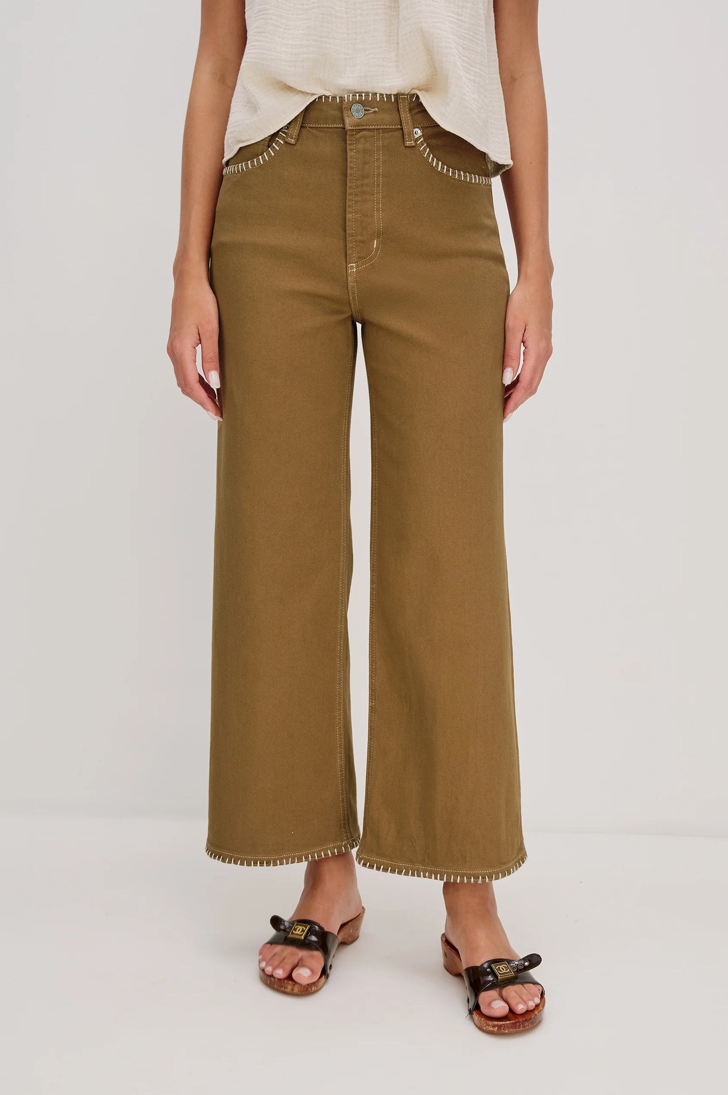 Getty Crop Wide Leg