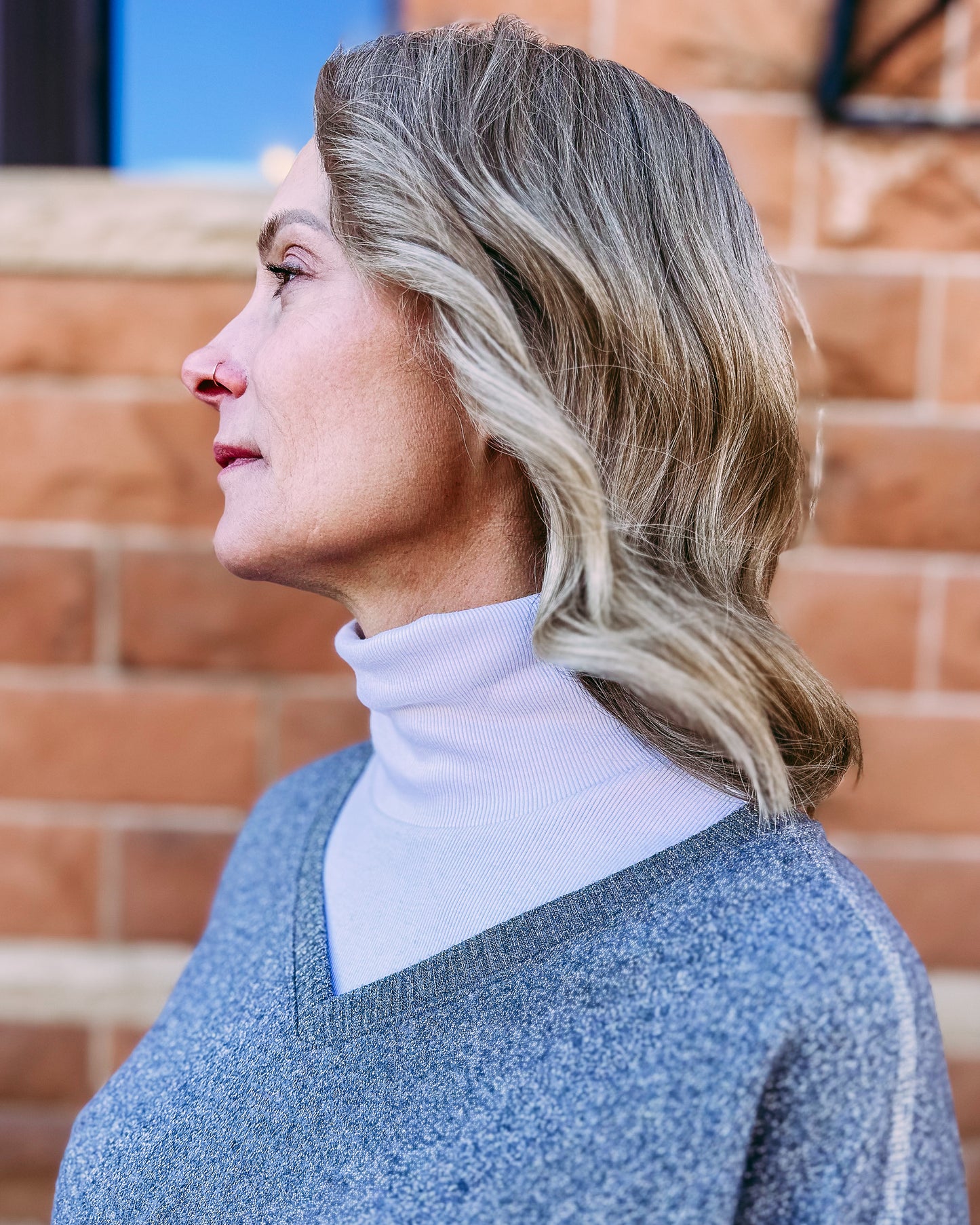 Hillary Ribbed Turtleneck