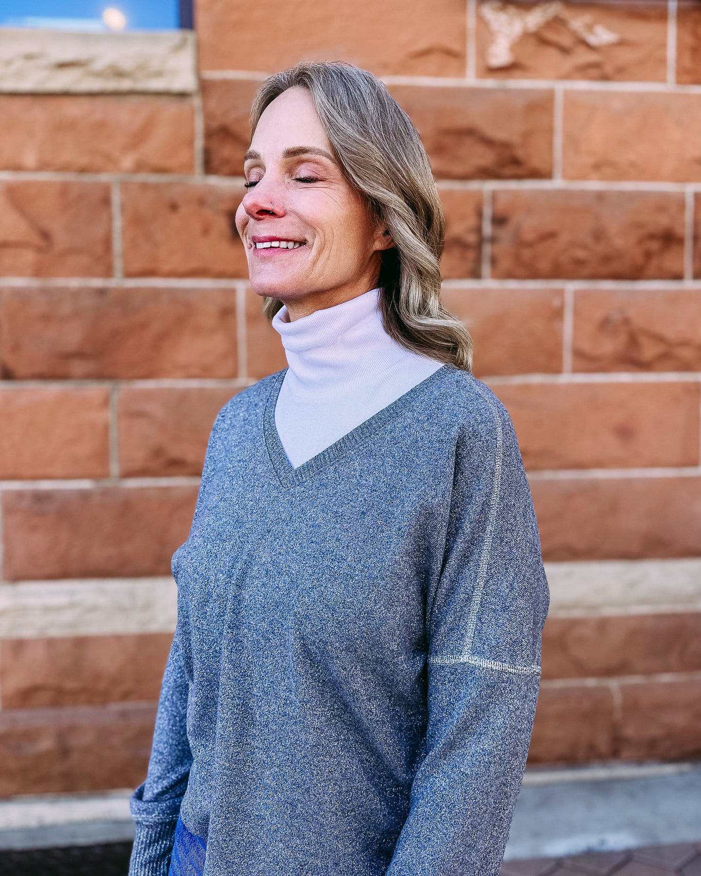 Hillary Ribbed Turtleneck