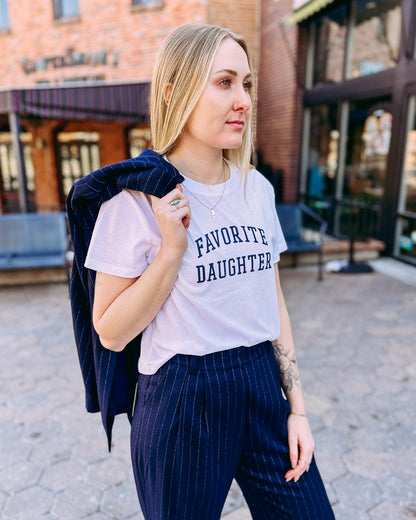 The Cropped Collegiate Tee