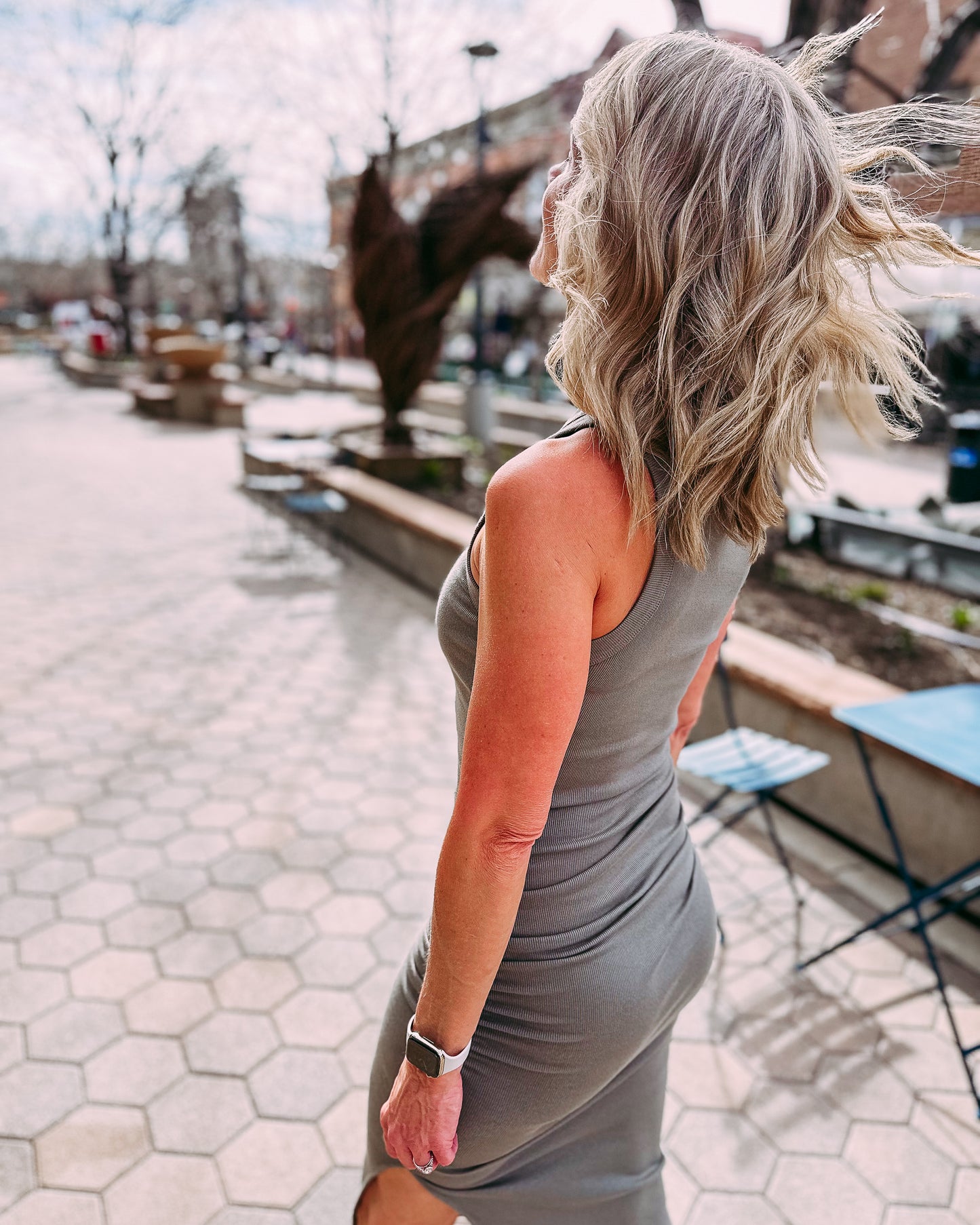 Wren Ribbed Midi Dress