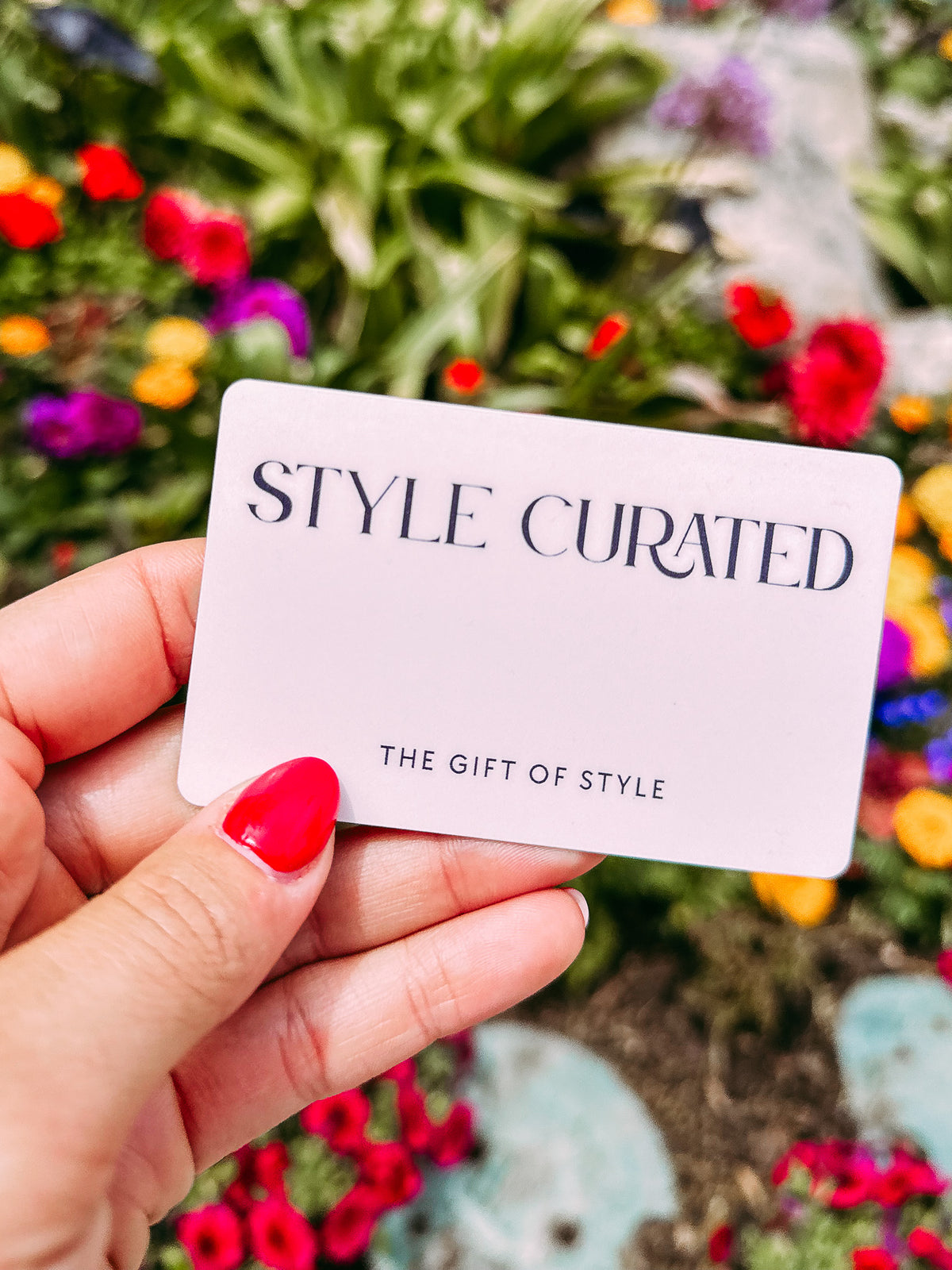 Style Curated Gift Card, plain design