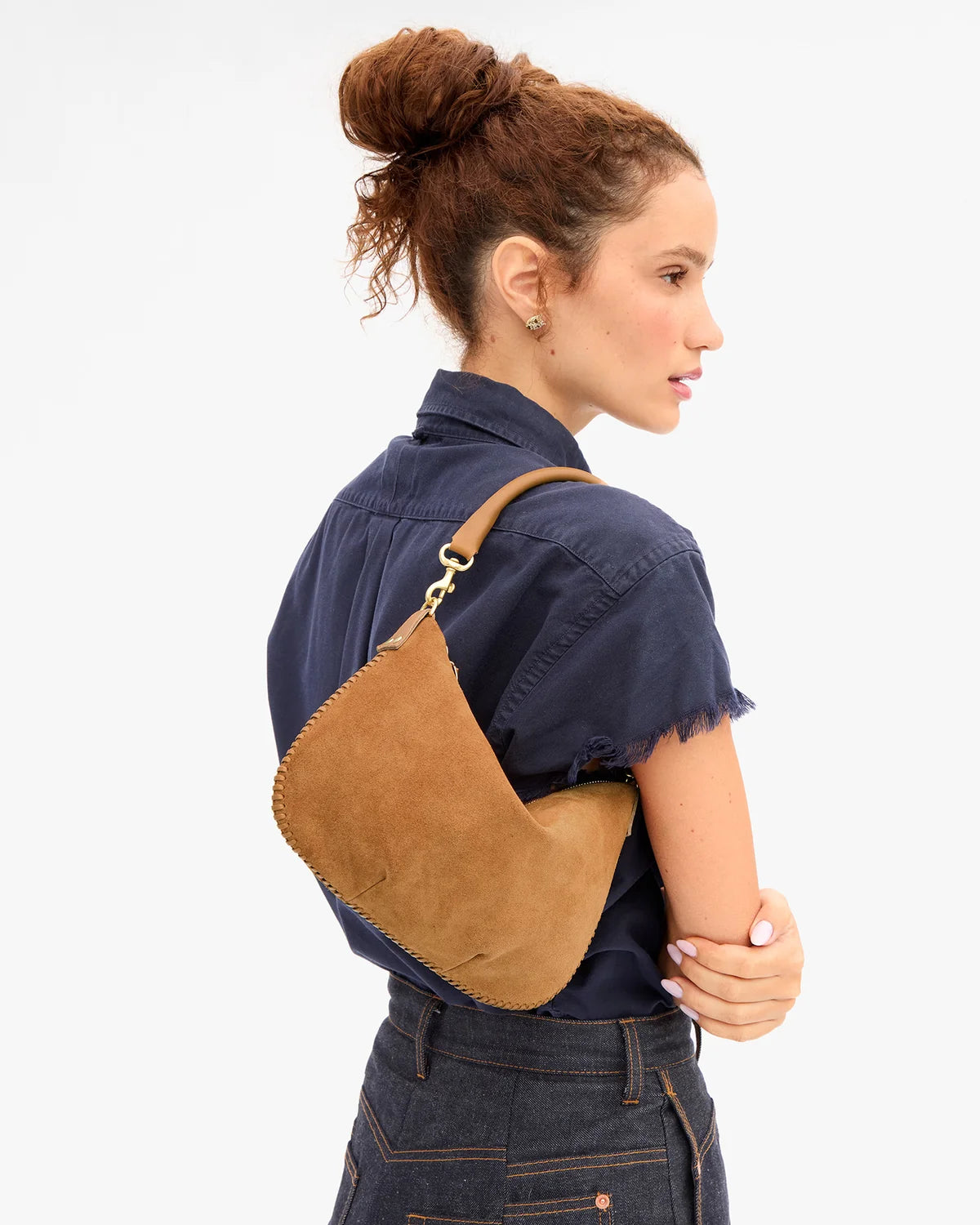 Petit Moyen Messenger in Caramel