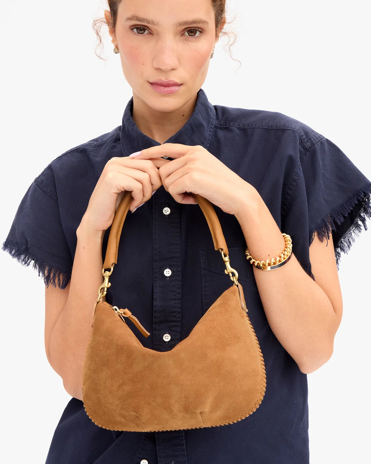 Petit Moyen Messenger in Caramel