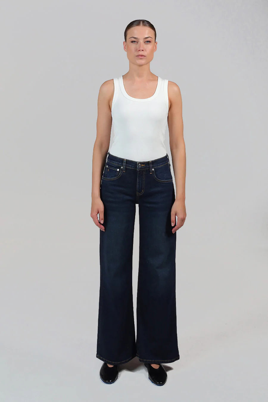 Romi French Wide Leg