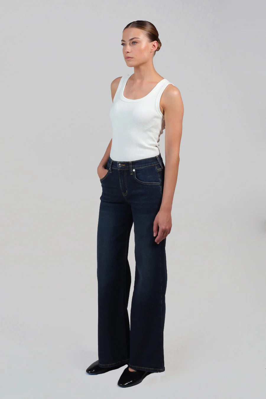 Romi French Wide Leg