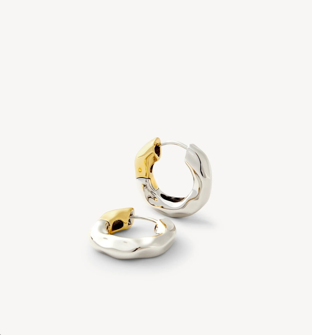 Wavy Chunky Hoops