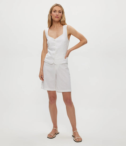 Honey Button Up Vest