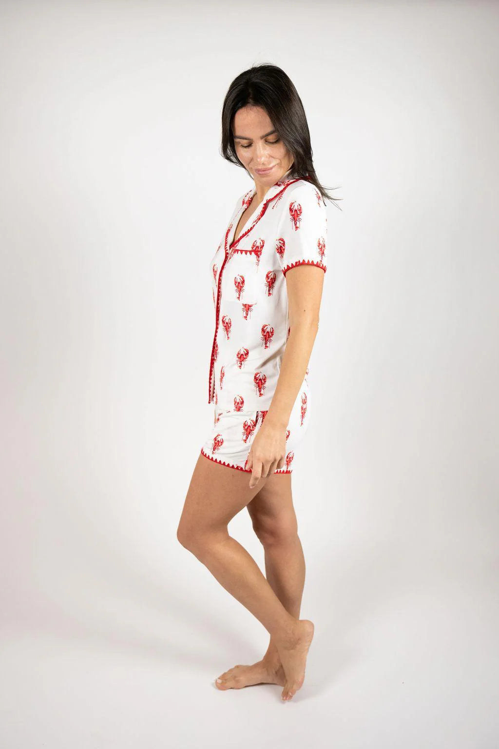 Stitched Short PJ Set