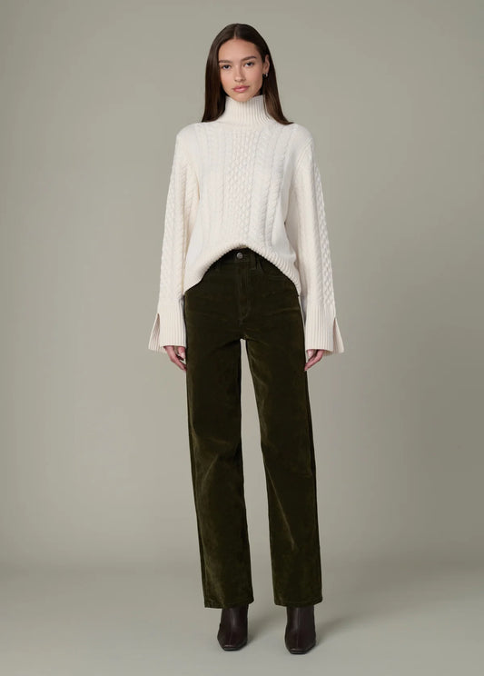 The Margot Straight Flocked
