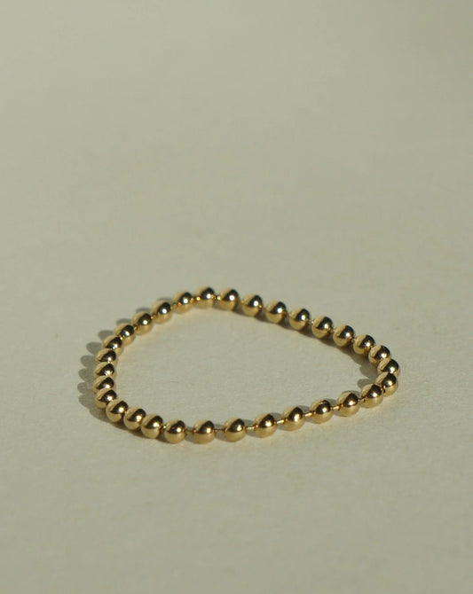 Kozakh Bead Bracelet in gold