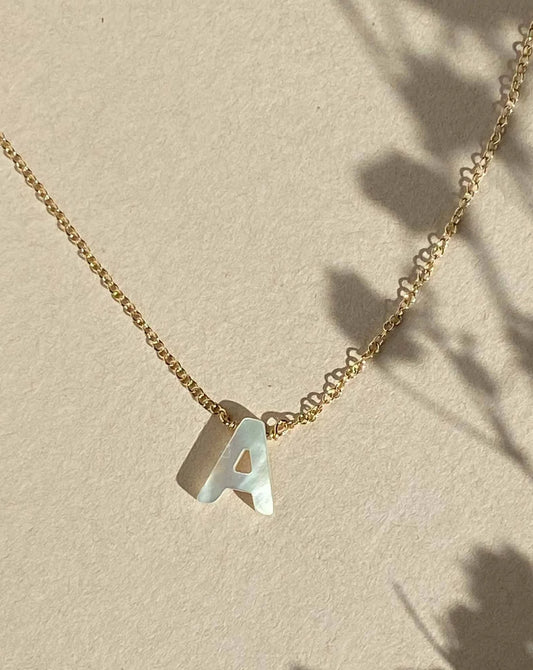 Dawn Initial Necklace