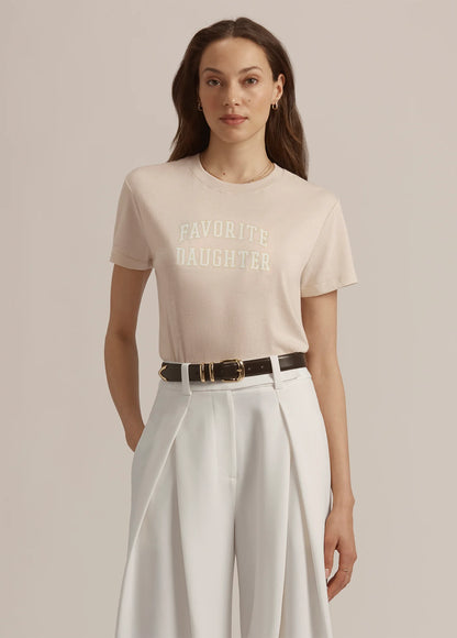 The Cropped Collegiate Tee