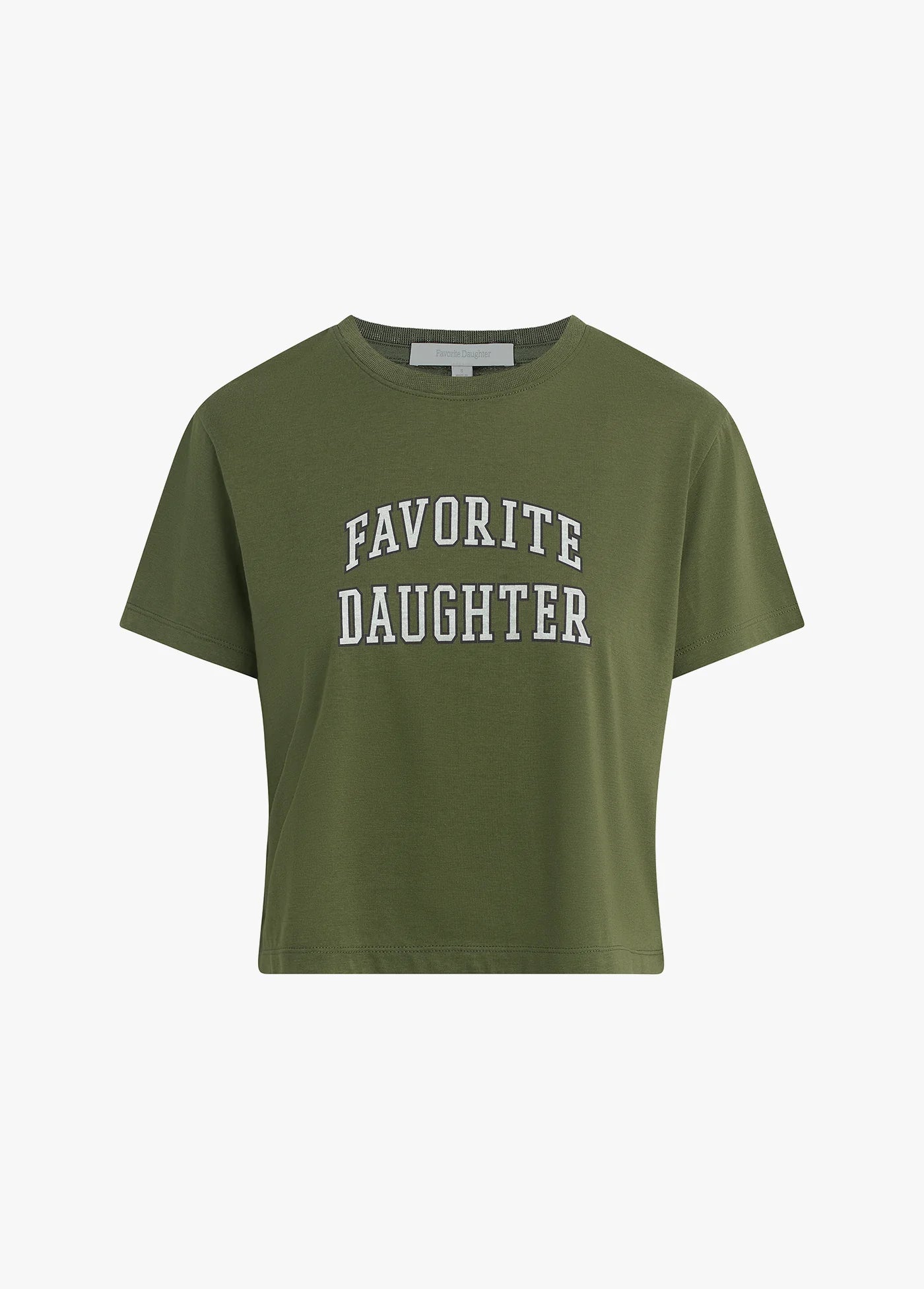 The Cropped Collegiate Tee
