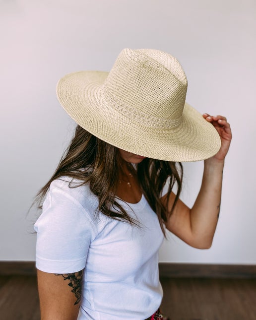 Fiona Straw Fedora