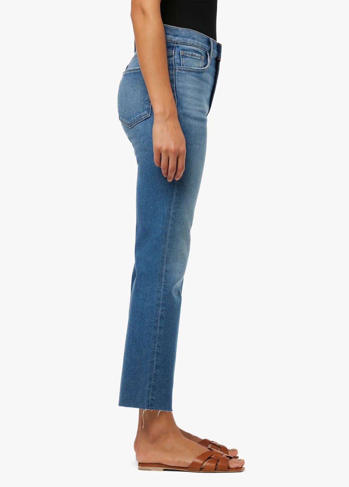 The Callie Boot w/ Raw Hem
